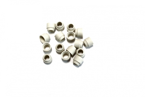 Koralik ceramiczny do grzałek / do spiral grzejnych fi 2/4mm Koralik ceramiczny do grzałek / do spiral grzejnych fi 2/4mm