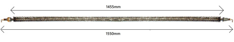 Grzałka z radiatorem favier 3500W 230V 1550mm