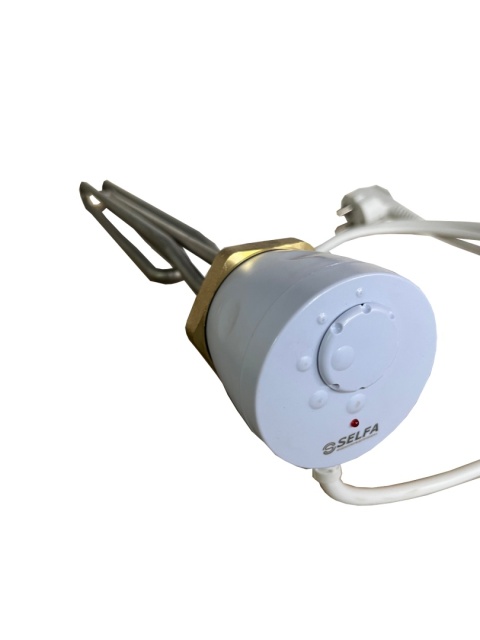 Grzałka nierdzewna 2000W 230V G 1 1/2" (6/4") L=300 z regulacją INCOLOY825